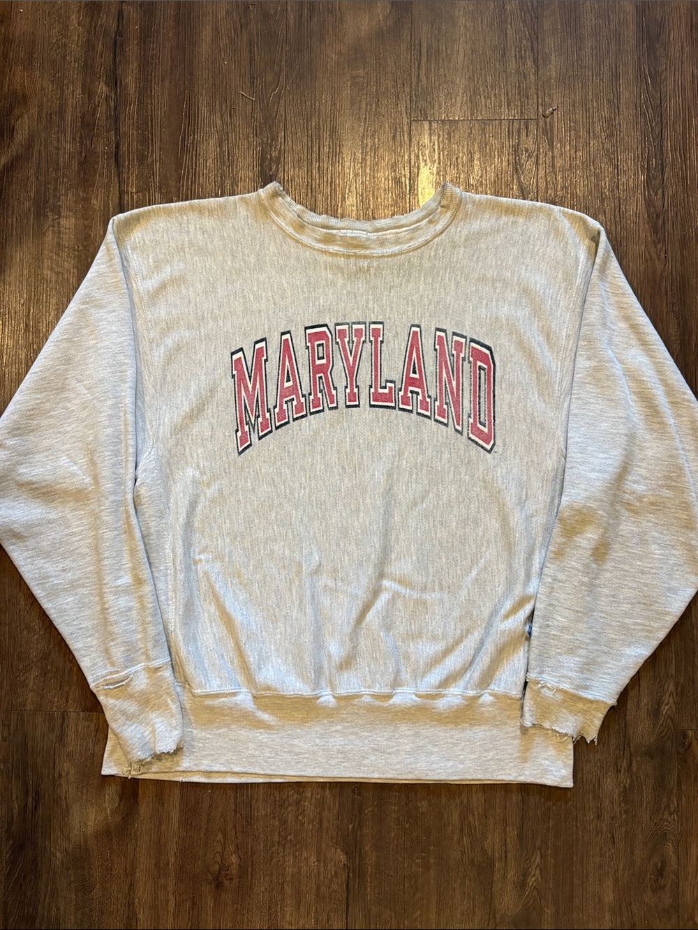 Vintage Champion men’s large University of Maryland crewneck sweater